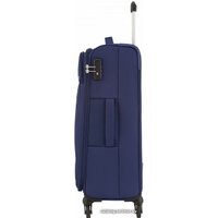 Чемодан-спиннер American Tourister Heat Wave Blue 68 см