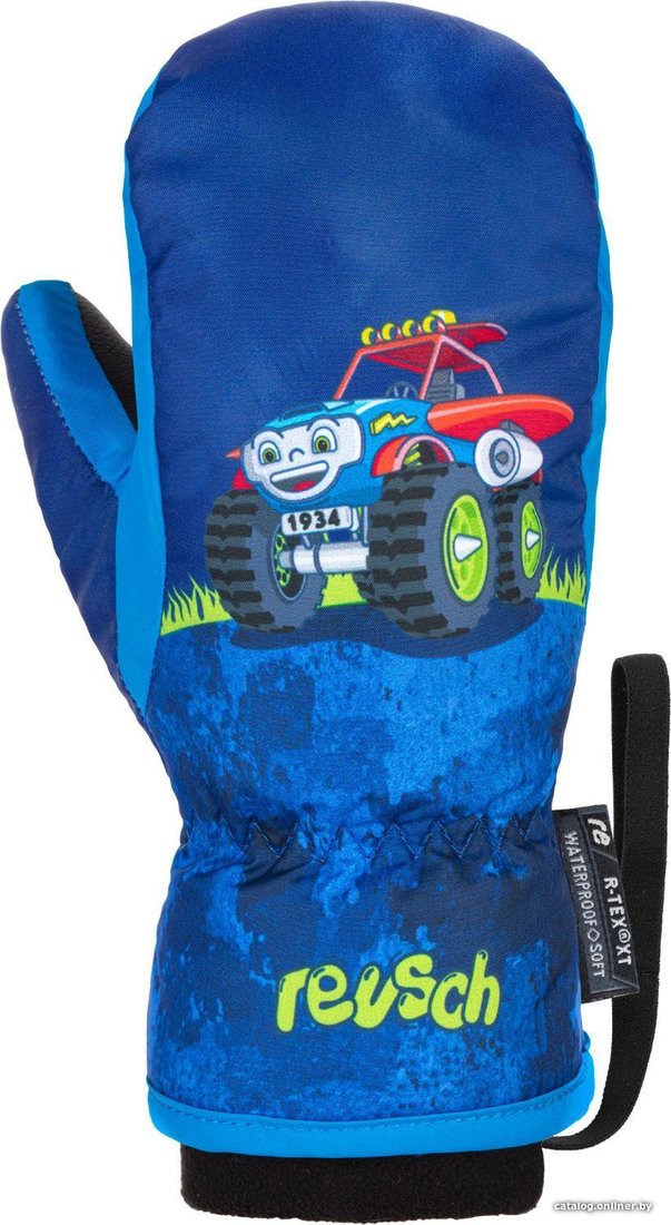Горнолыжные варежки Reusch Franci R-Tex Monster Truck 6085514 9018 (р-р 3)