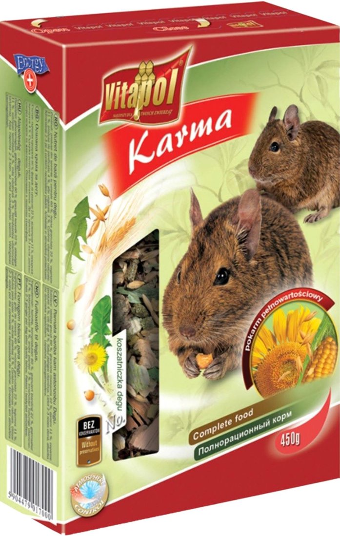 

Корм для грызунов Vitapol ZVP-1700 0,45 кг