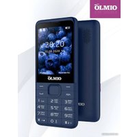 Кнопочный телефон Olmio E29 (синий)