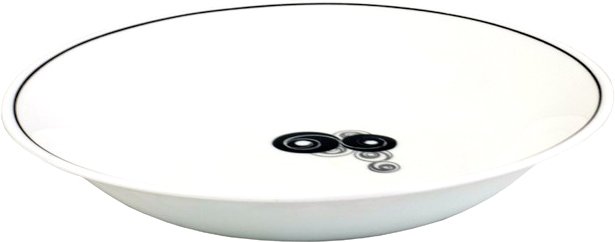 

Тарелка глубокая Bormioli Rocco White moon Black Tulip 480180-660