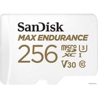 Карта памяти SanDisk Max Endurance microSDXC SDSQQVR-256G-GN6IA 256GB (с адаптером)