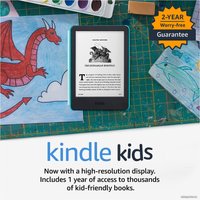 Электронная книга Amazon Kindle Kids 2022 (бирюзовый, с обложкой Ocean Explorer)