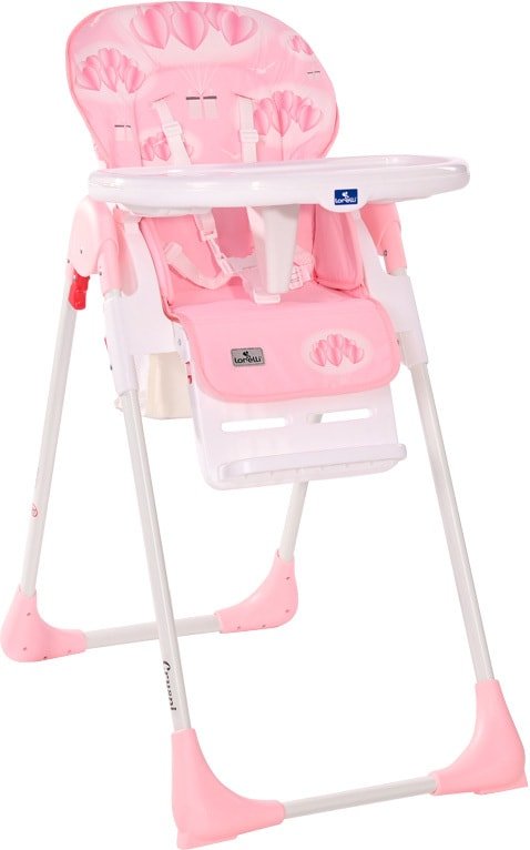 

Высокий стульчик Lorelli Cryspi 2021 (pink hearts)