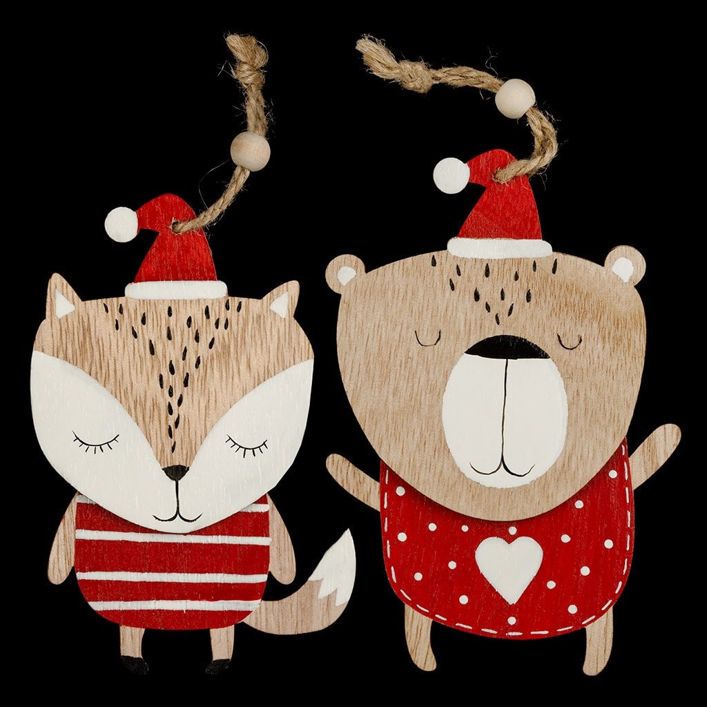 

Елочная игрушка Erich Krause Decor Новогодний зверек 47743