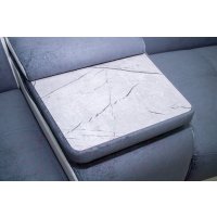 Угловой диван ПетраМебель Марсель Люкс Левый (серый/глори 23/глори 25)