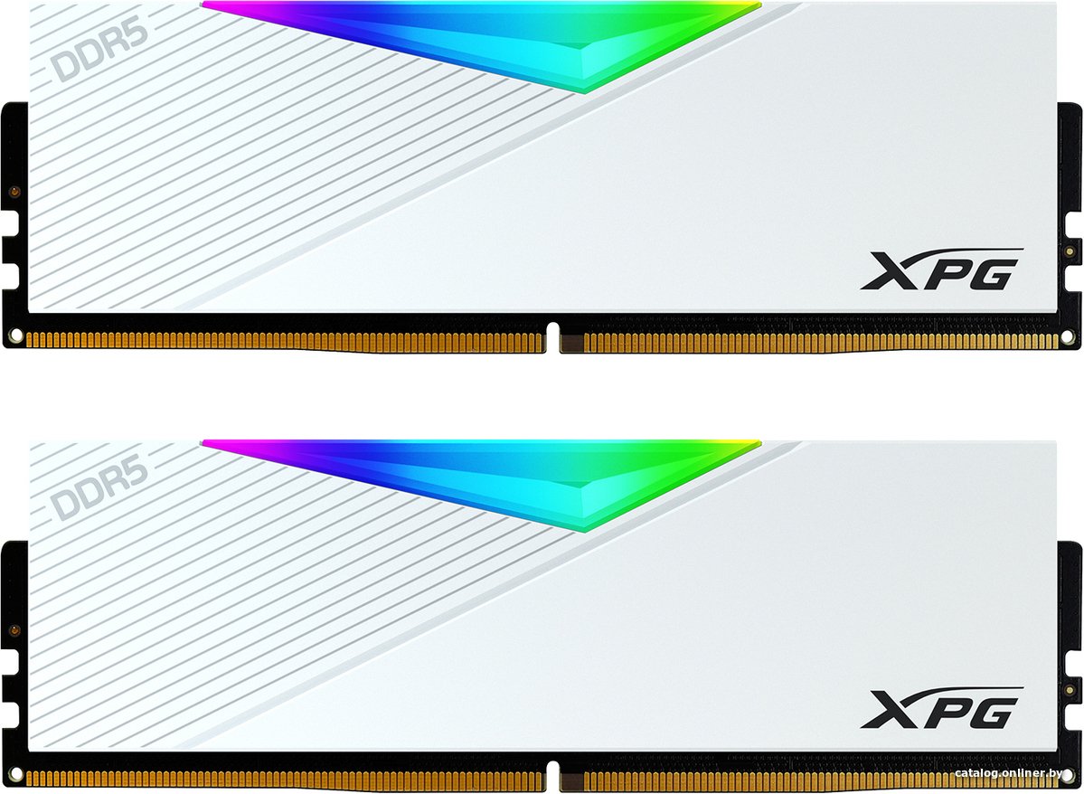 Оперативная память ADATA XPG Lancer RGB 2x16ГБ DDR5 6000МГц AX5U6000C3016G-DCLARWH