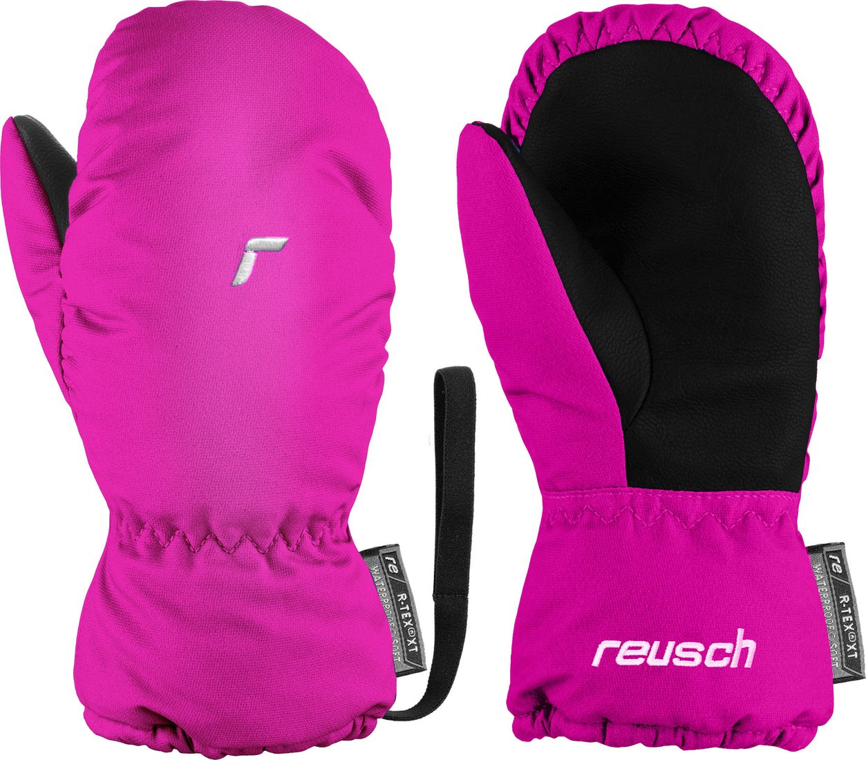 

Горнолыжные варежки Reusch Olly R-Tex XT Mitten 6185588-3350 (р. 1, pink glo)
