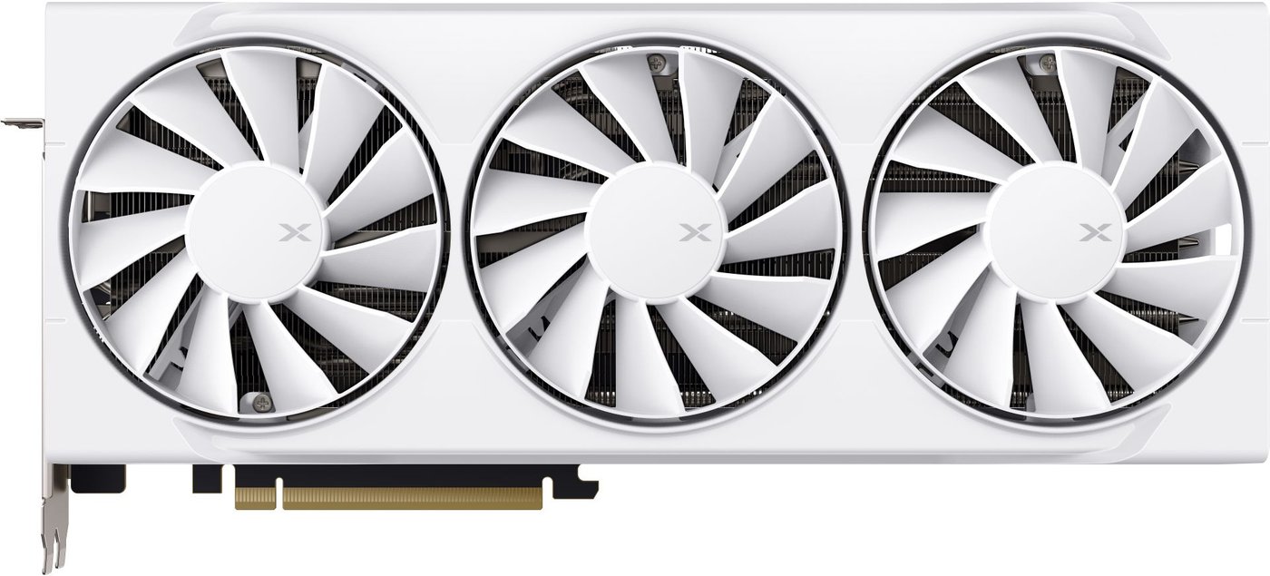 

Видеокарта XFX Swift AMD Radeon RX 9070XT White Triple Fan Gaming Edition RX-97TSWF3W9