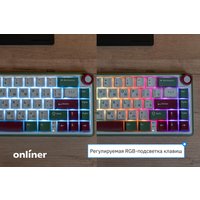 Клавиатура Royal Kludge R65 Green Sand (RK Brown)