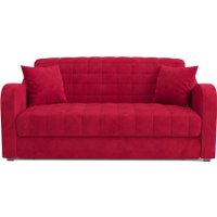 Диван Мебель-АРС Аккордеон Барон №4 ППУ 180x200 (красный кордрой)