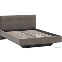 Кровать Трия Элис тип 1 с мягкой обивкой 140x200 (велюр мокко)