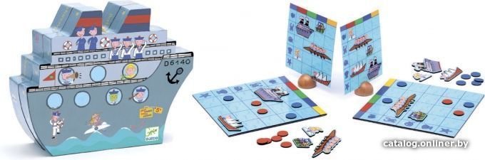 Настольная игра Djeco Морской бой 05270