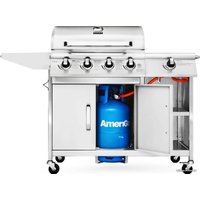 Газовый гриль для дачи Koler Relish v3 (серебристый)