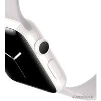 Умные часы Apple Watch Series 2 42mm White Ceramic with Cloud Sport Band [MNPQ2]