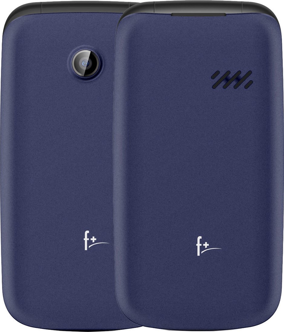 

Кнопочный телефон F+ Flip 3 (синий)
