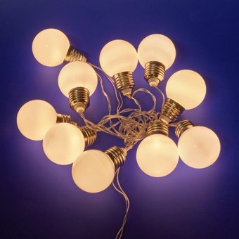 Светодиодная гирлянда Uniel ULD-S1800-010/STB/3AA WARM WHITE IP20 BULBS UL-00008421