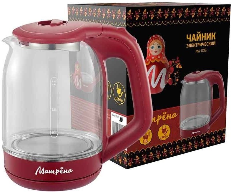 

Электрический чайник Матрена MA-006 (красный)