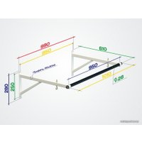 Турник SportElite Спектр 1 ES-0659B (черный)