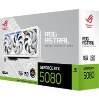 Видеокарта ASUS ROG Astral GeForce RTX 5080 16GB GDDR7 White Edition ROG-ASTRAL-RTX5080-16G-WHITE