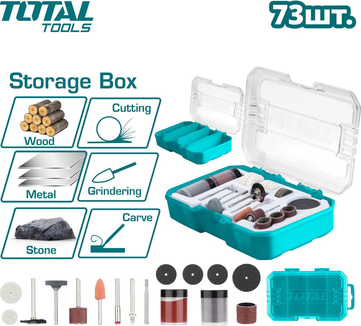 

Набор оснастки Total TAKMG7072