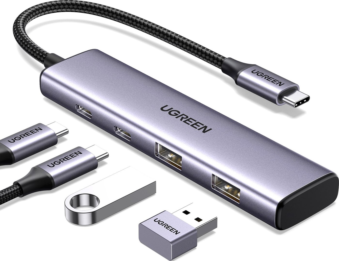

USB-хаб Ugreen CM473 15395