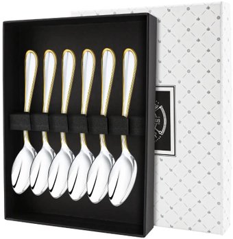 Набор кофейных ложек Кольчугинский мельхиор Капелька КМ0430602-К