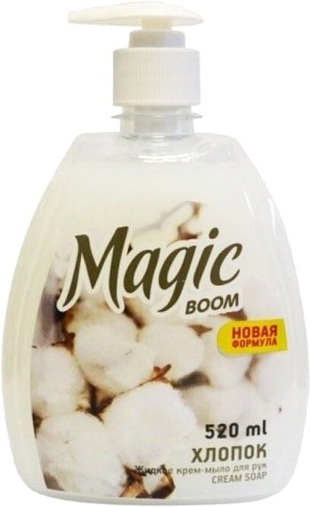 

Magic Boom Мыло жидкое Хлопок 520 мл