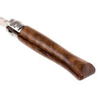 Складной нож Opinel №8 (нержавеющая сталь, орех)