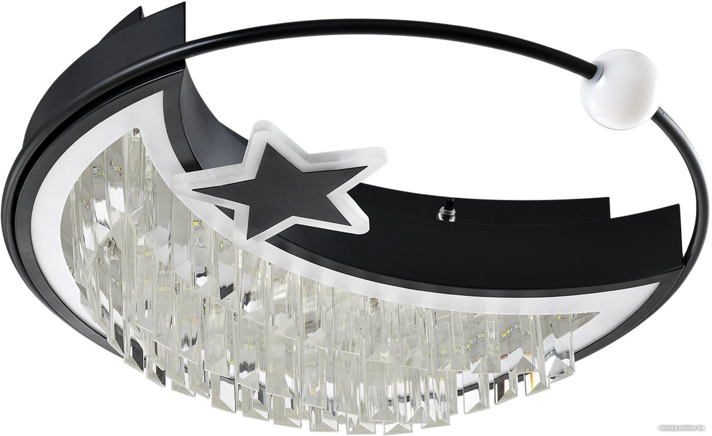 Припотолочная люстра LED4U L8024-450 BK
