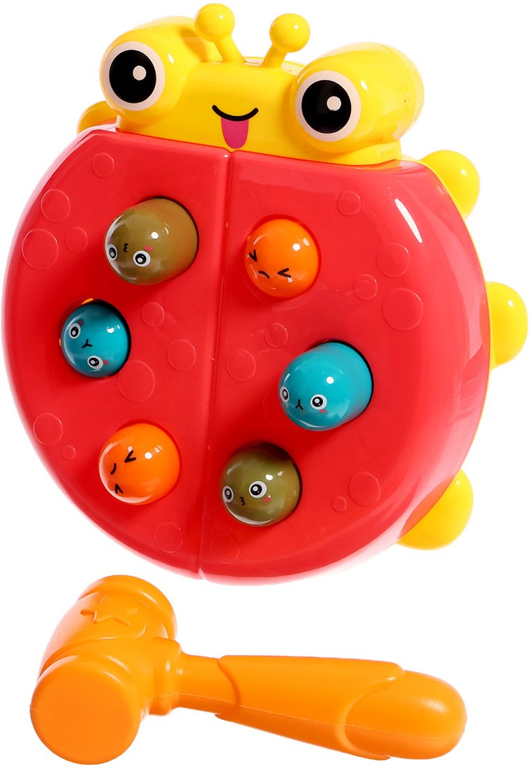 

Развивающая игрушка Sima-Land Стучалка Божья коровка WQ-64 10112637