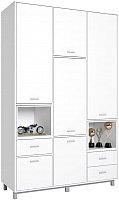 

Шкаф распашной Polini Kids Mirum 2330 трехсекционный (белый)