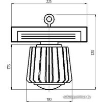  TechnoLux TLHB03 90° ECP 89690
