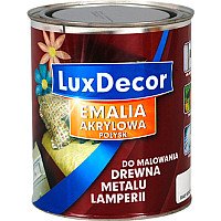 Эмаль LuxDecor Горячий шоколад 0.75 л (глянец)