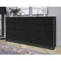 Комод Интерлиния Концепт КТ-К197 (черный/антрацит)