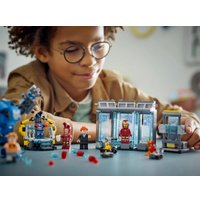 Конструктор LEGO Marvel Лаборатория Железного Человека: Зал Доспехов 76315