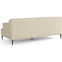 Диван Олмеко Бергамо 2-х местный (велюр, барни ваниль)