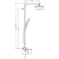 Душевая система  Raglo R51.24