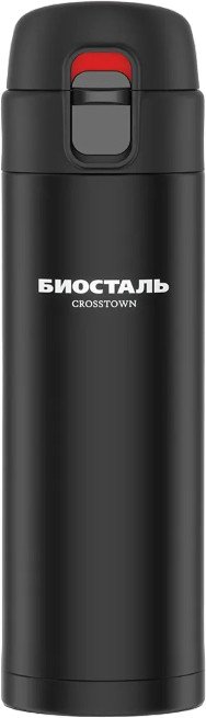 

Термокружка БИОСТАЛЬ Crosstown NMU-B 420мл (атласный черный)