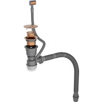 Кухонная мойка Roxen Simple 560220-50BR-GR бронза/текстурная PVD покрытие (с коландером и дозатором)