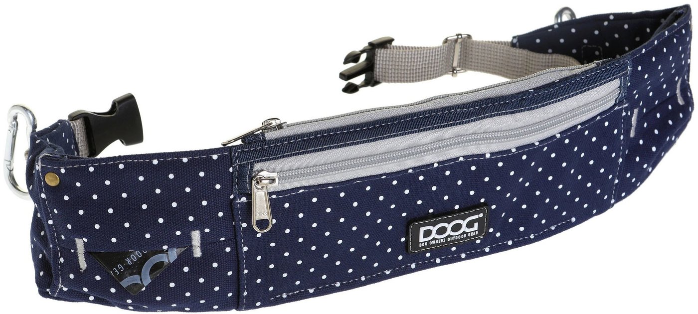 

сумка для дрессуры Doog Walkie Belt WB18 (синий в белый горох)
