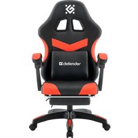 Игровое (геймерское) кресло Defender Runa Pro (черный/красный) в Бресте