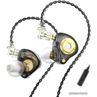Наушники TRN MT1 Pro (черный, с микрофоном)