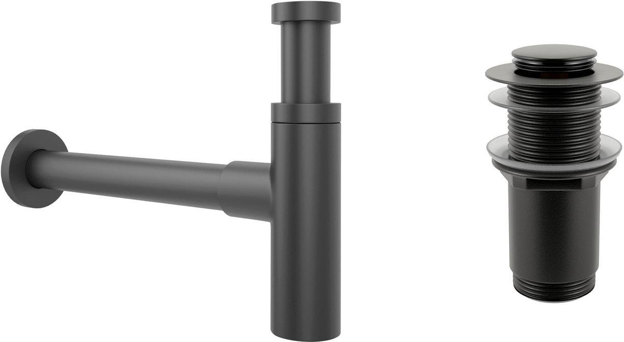 

Сифон Wellsee Drainage System 182120002 (сифон, донный клапан, матовый черный)