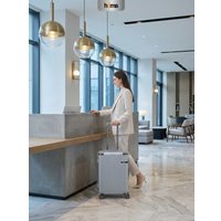 Комплект чемоданов Homa 4CHMD-GR (3шт, серебряный)