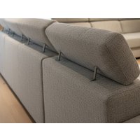 П-образный диван Треви Карат Люкс (серый)