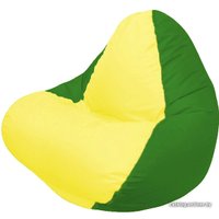 Кресло-мешок Flagman Relax Г4.1-030 (желтый, зеленый)