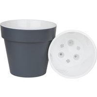 Кашпо Liveingreen Протея (6л, антрацитовый)