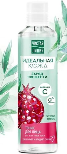 Чистая линия Тоник для лица Идеальная кожа Для всех типов кожи (160 мл)