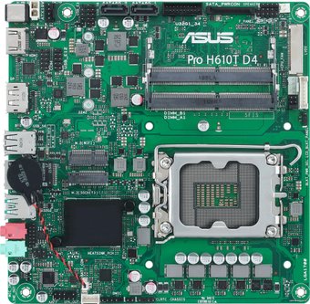 Материнская плата ASUS Pro H610T D4-CSM (90MB1AM0-M0EAYC)